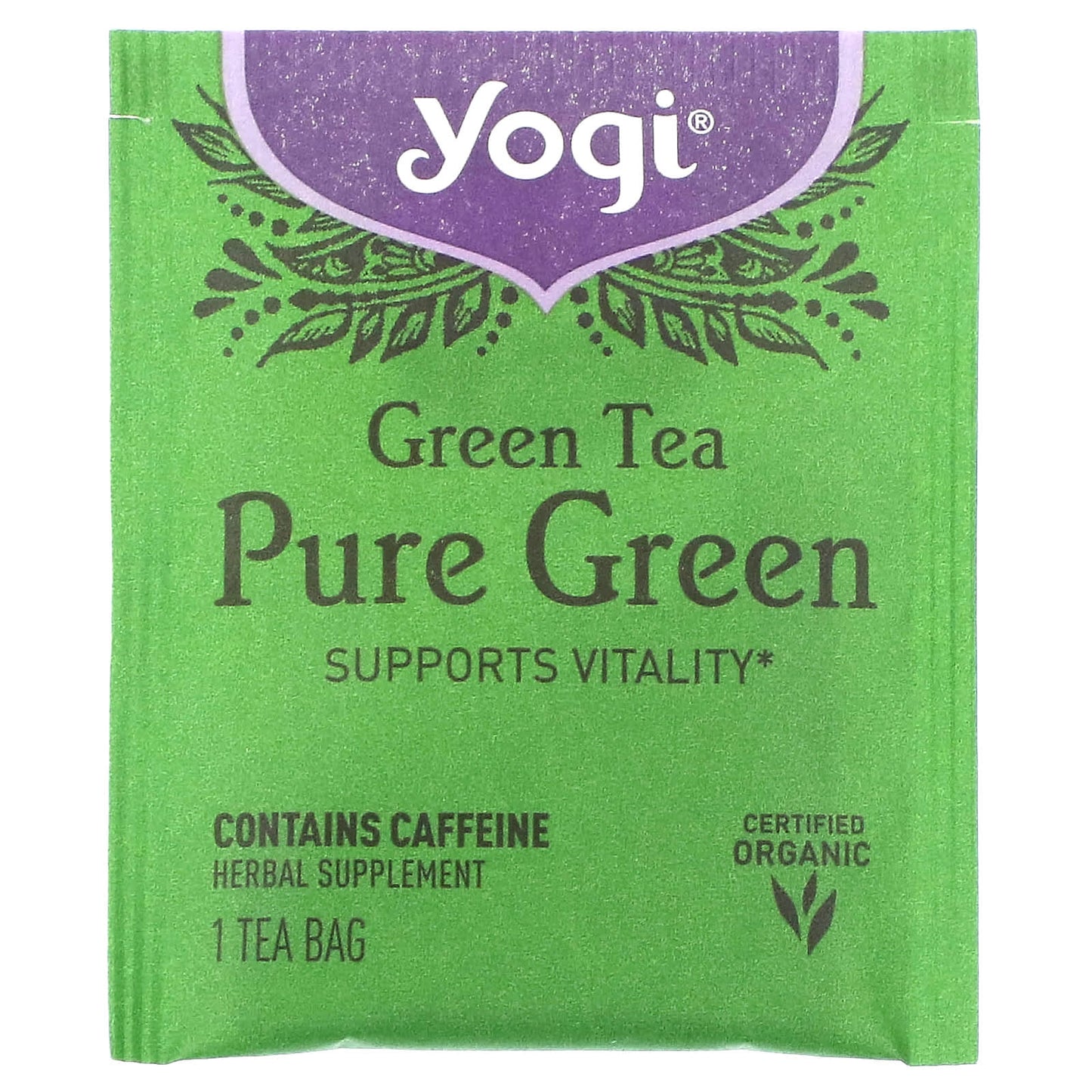 Yogi Tea Company, Simply Green Tea, 16 UPC 076950450424 | Hilife Vitamins