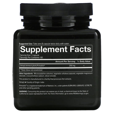 Youtheory, Men, Shilajit, 60 Veg Caps UPC 850502007119 | Hilife Vitamins