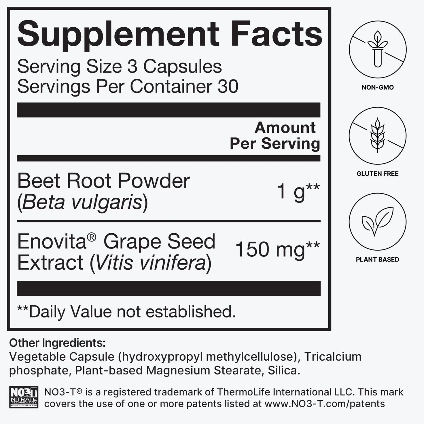 HumanN, SuperBeets, 1000 mg, 90 Capsules UPC 813188021046 | Hilife Vitamins