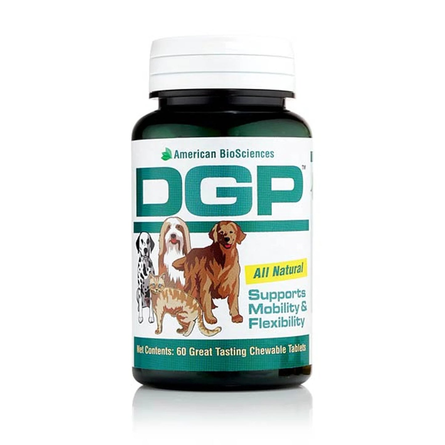 American Biosciences, Dgp For Cats & Dogs, 60 Chewable Tablets UPC 678226015605 | HiLife Vitamins