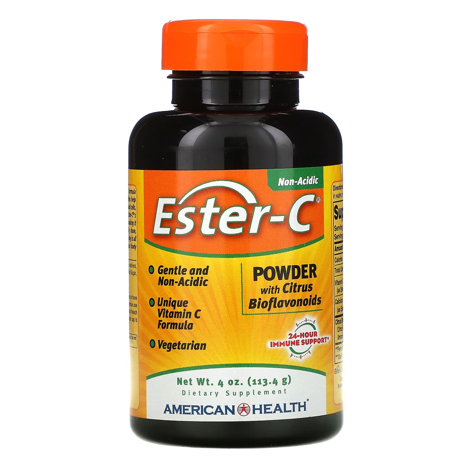 American Health, Ester-C Powder with Citrus Bioflavonoids Vegetarian, 4 Oz 4 OZ UPC 076630170505 | HiLife Vitamins