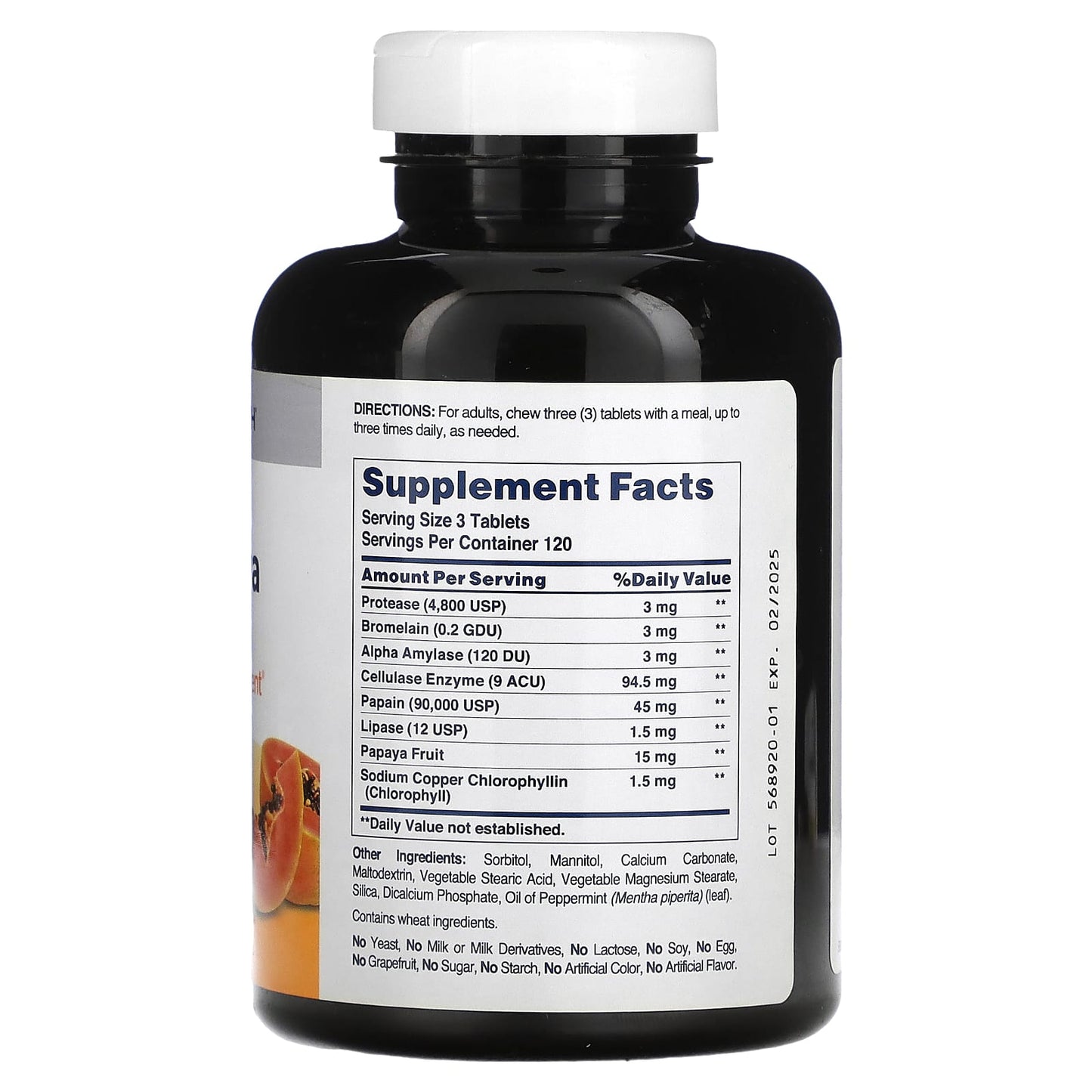 American Health, Chewable Super Papaya Enzyme Plus, 360 Tablets UPC 076630502054 | HiLife Vitamins