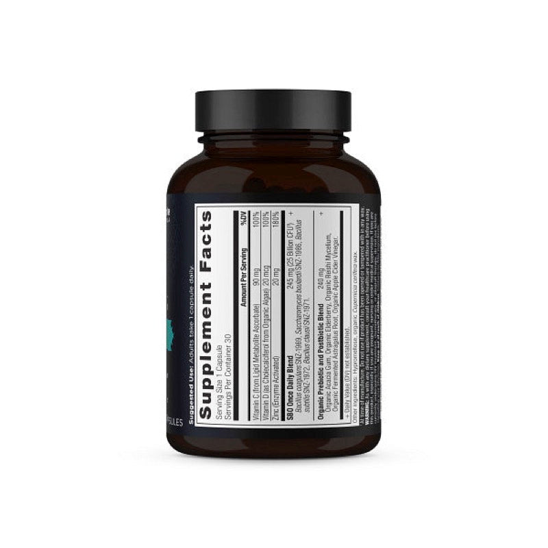 Ancient Nutrition, SBO Probiotics Immune Once Daily, 30 Capsules UPC 816401025814 | HiLife Vitamins