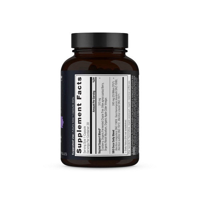 Ancient Nutrition, SBO Probiotics Vaginal Once Daily, 30 Capsules UPC 816401025845 | HiLife Vitamins