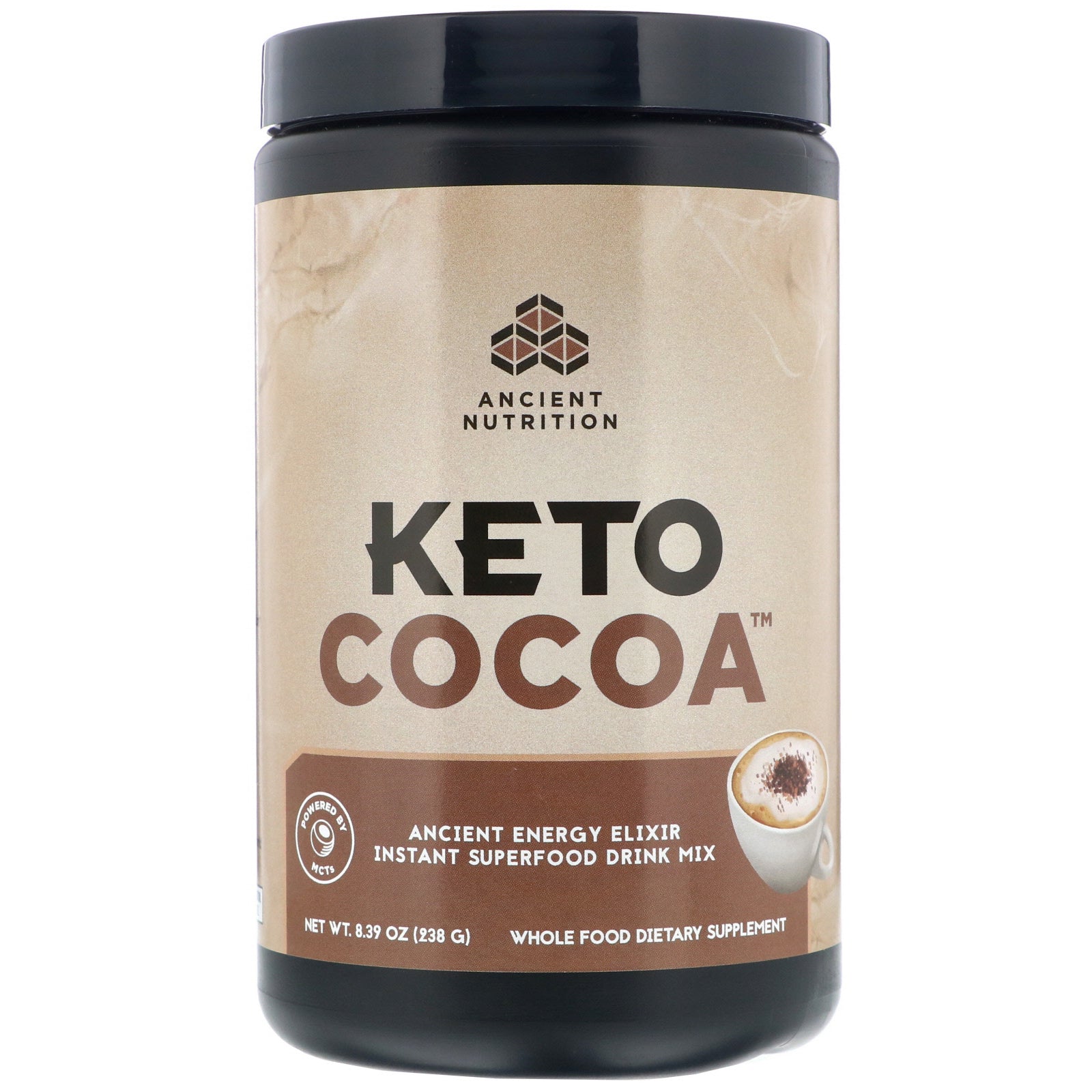Ancient Nutrition, Ketococoa, 8.39 Oz UPC 816401022776 | HiLife Vitamins