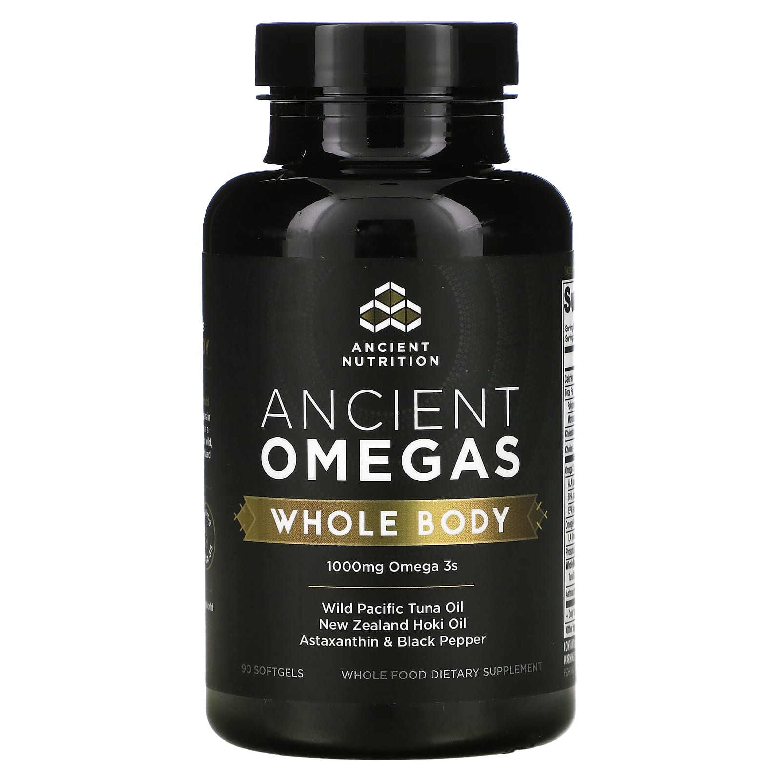 Ancient Nutrition, Ancient Omega - Whole Body, 90 Capsules UPC 816401022110 | HiLife Vitamins