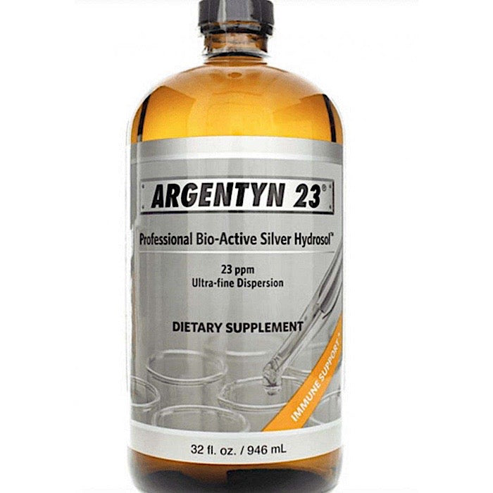 Argentyn 23, Professional Bio-Active Silver Hydrosol, 32 fl oz (946 ml) UPC 684088331388 | HiLife Vitamins