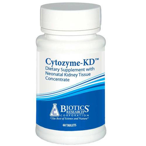 Biotics Research, Cytozyme-KD™ (Neonatal Kidney), 60 tablets UPC 780053001123 | HiLife Vitamins