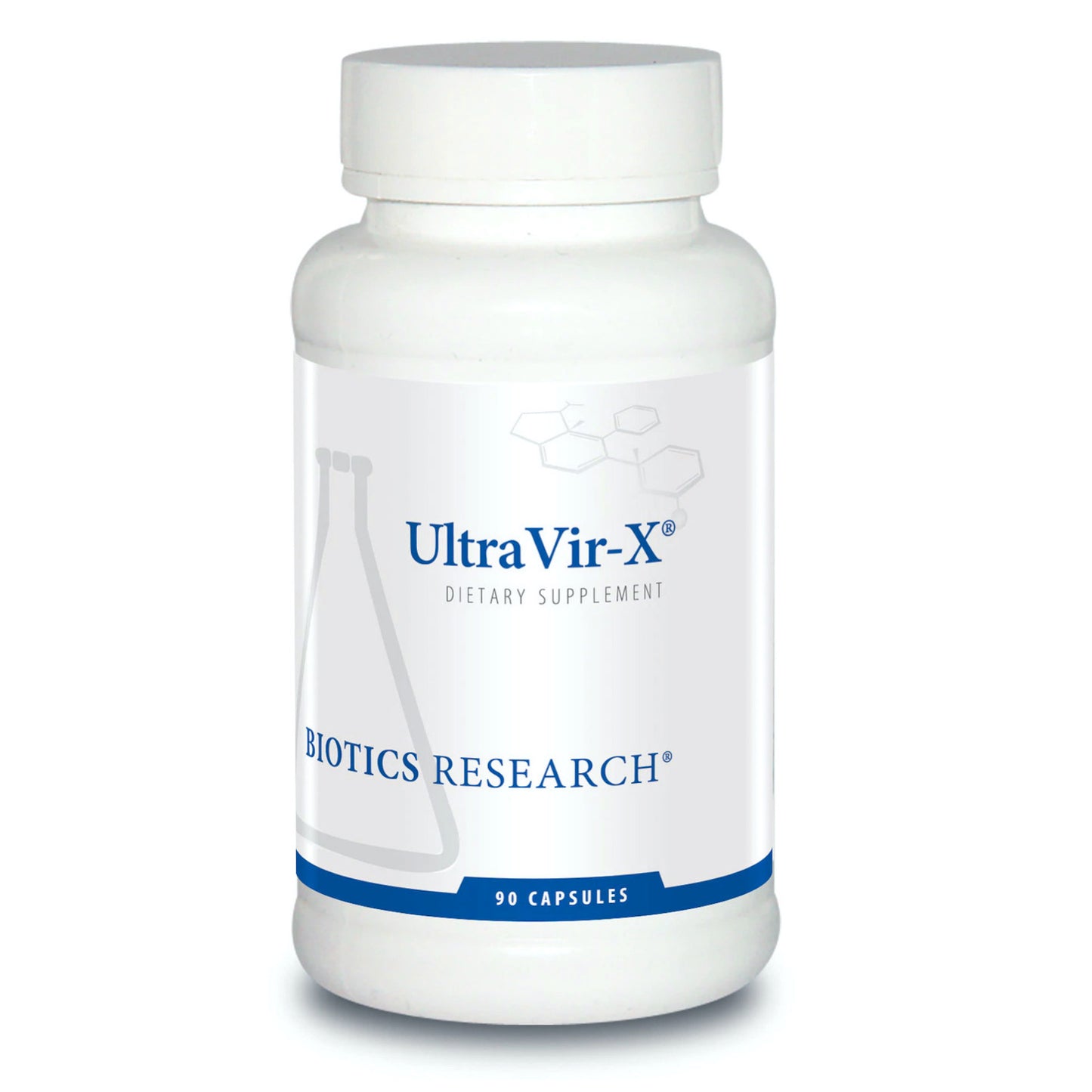 Biotics Research, UltraVir-X®, 90 Capsules UPC 780053002632 | HiLife Vitamins
