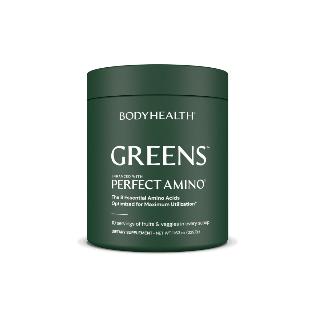 Bodyhealth, Perfect Amino, Greens, 11.63 oz UPC 040232406645 | HiLife Vitamins