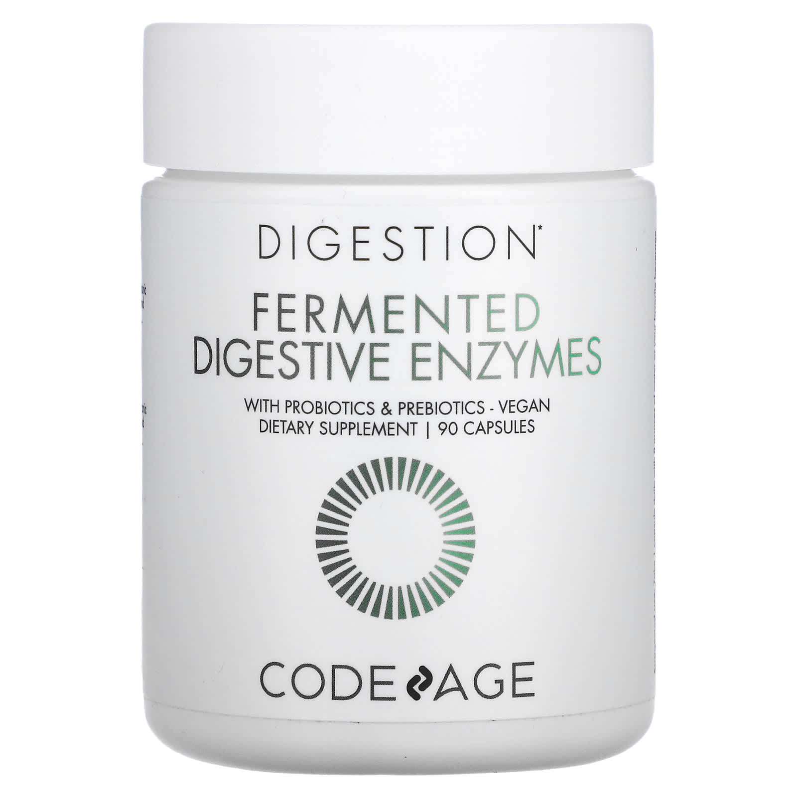 Codeage, Fermented Digestive Enzymes, 90 Capsules UPC 853919008502 | HiLife Vitamins