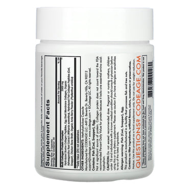 Codeage, Multi Collagen Capsules, 90 Capsules UPC 860507000480 | HiLife Vitamins