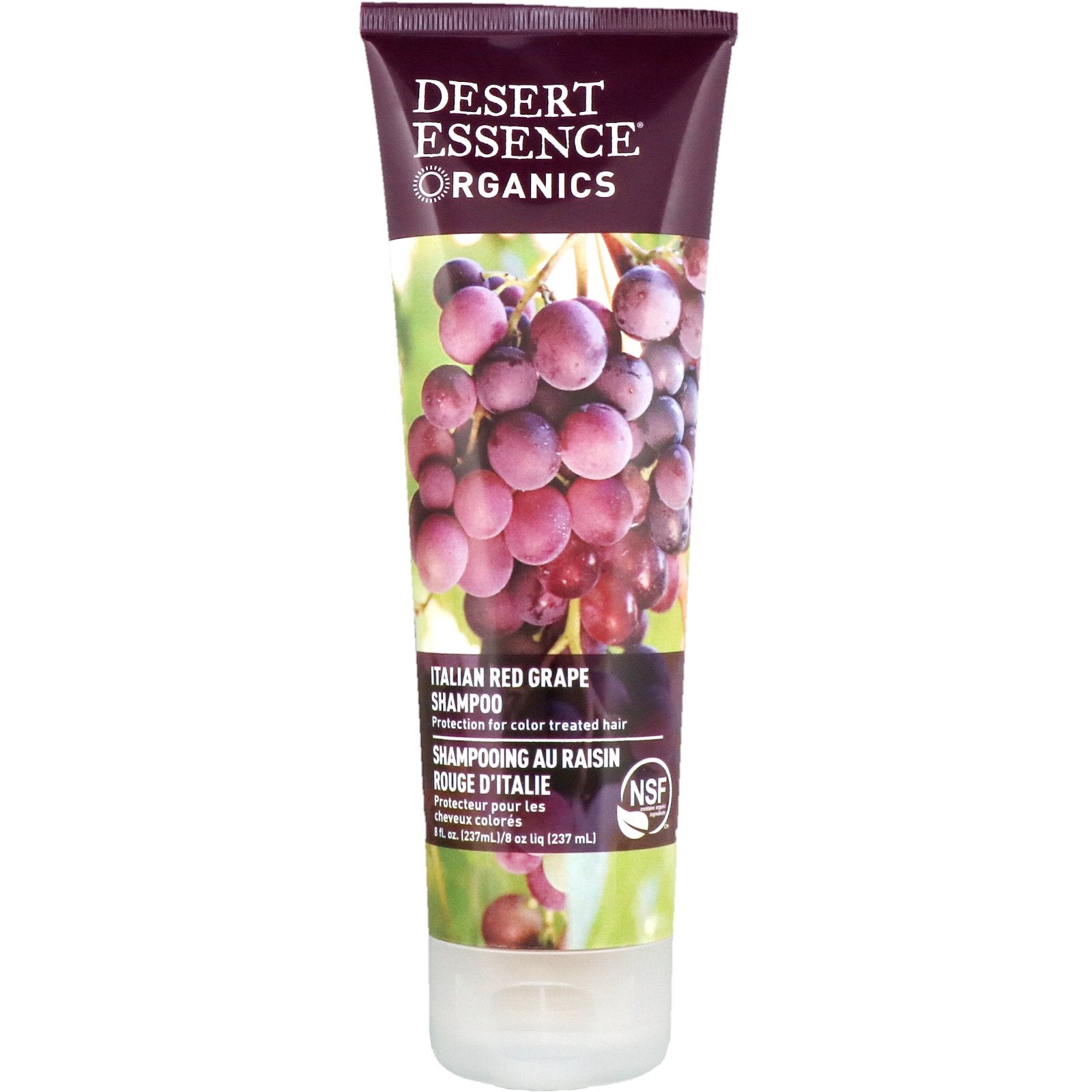 Desert Essence, Organics Italian Red Grape Shampoo, 8 Oz UPC 718334337036 | HiLife Vitamins