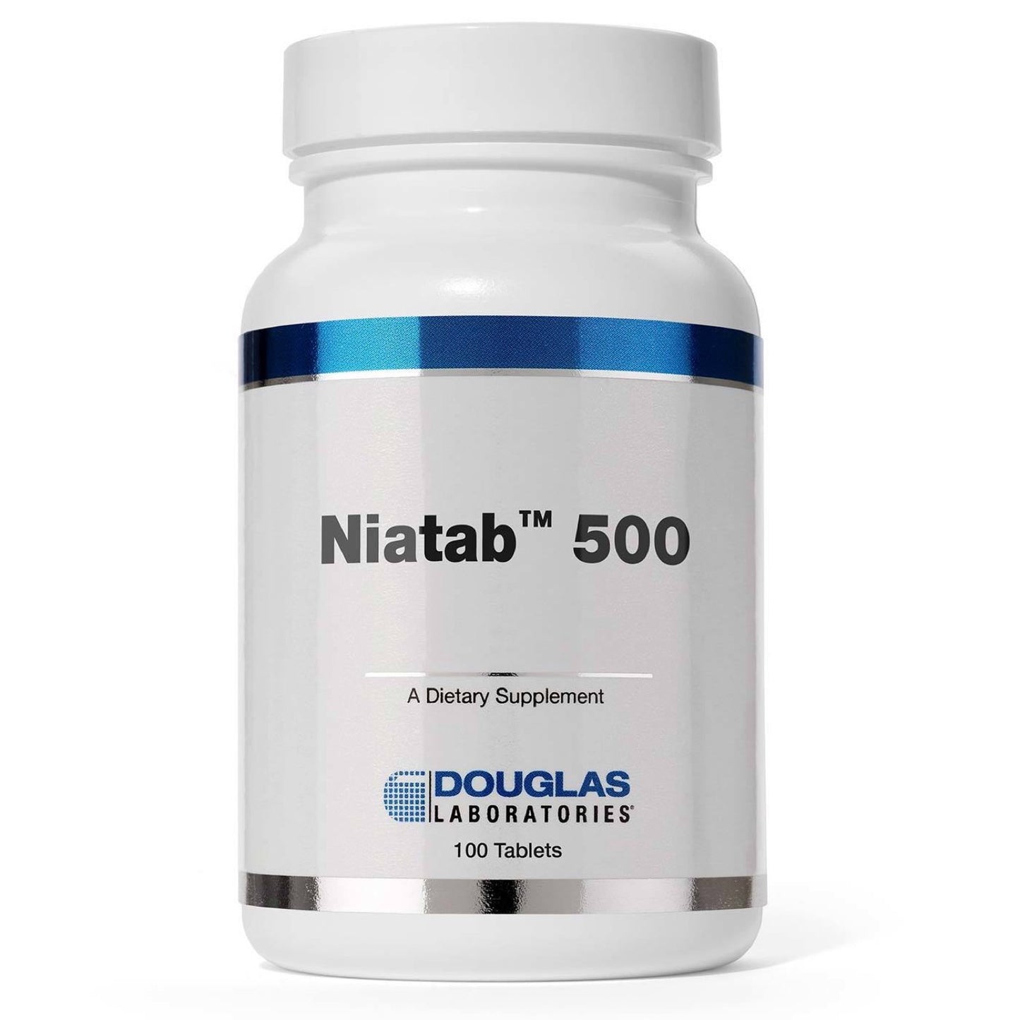 Douglas Laboratories, Niatab 500, 100 Tablets UPC 745287020135 | HiLife Vitamins