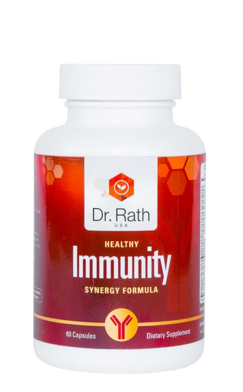 Dr. Rath, Healthy Immunity Synergy Formula, 60 Capsules UPC 738435006815 | HiLife Vitamins