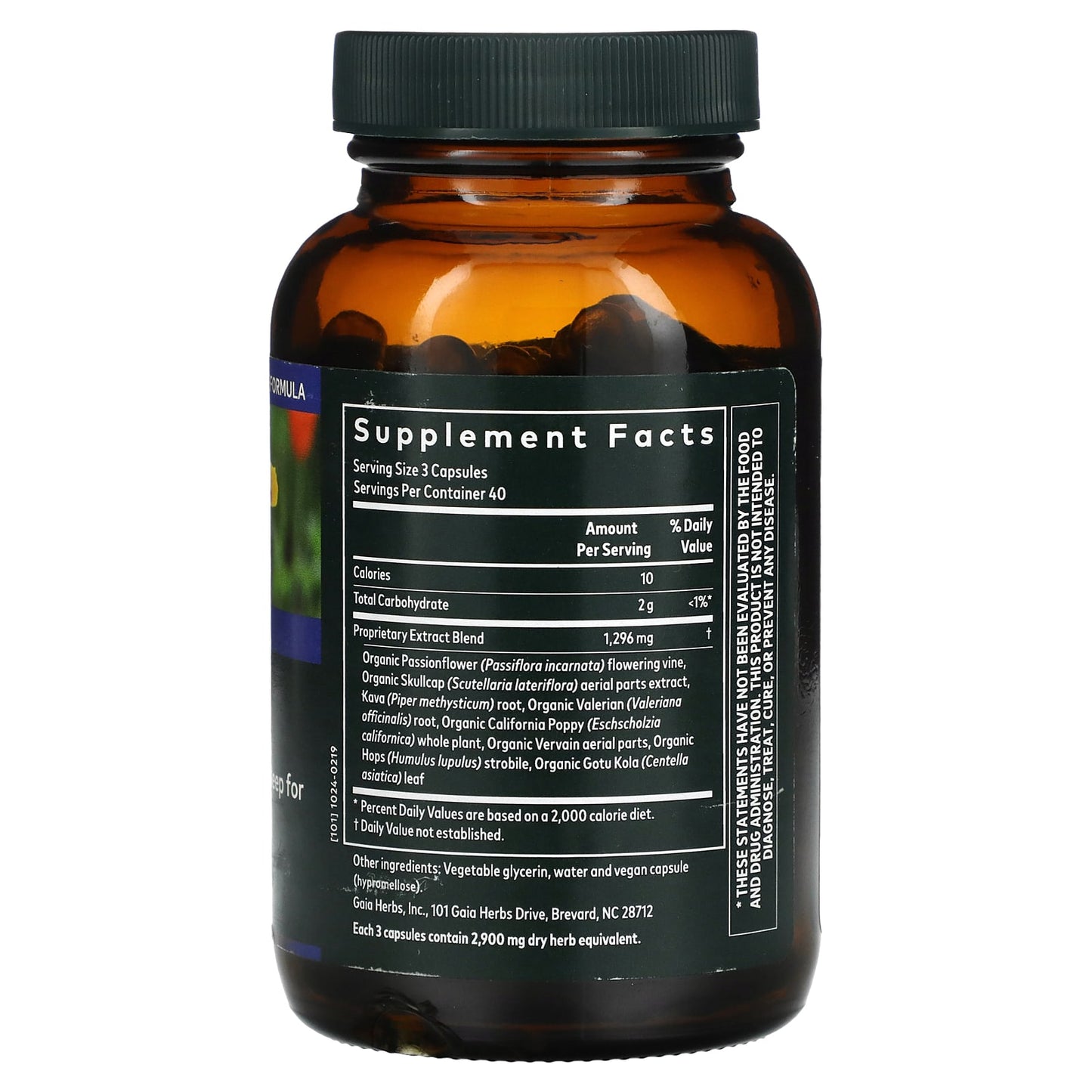 Gaia Herbs, Sound Sleep, 120 Vegan Liquid Phyto-Caps UPC 751063996662 | HiLife Vitamins