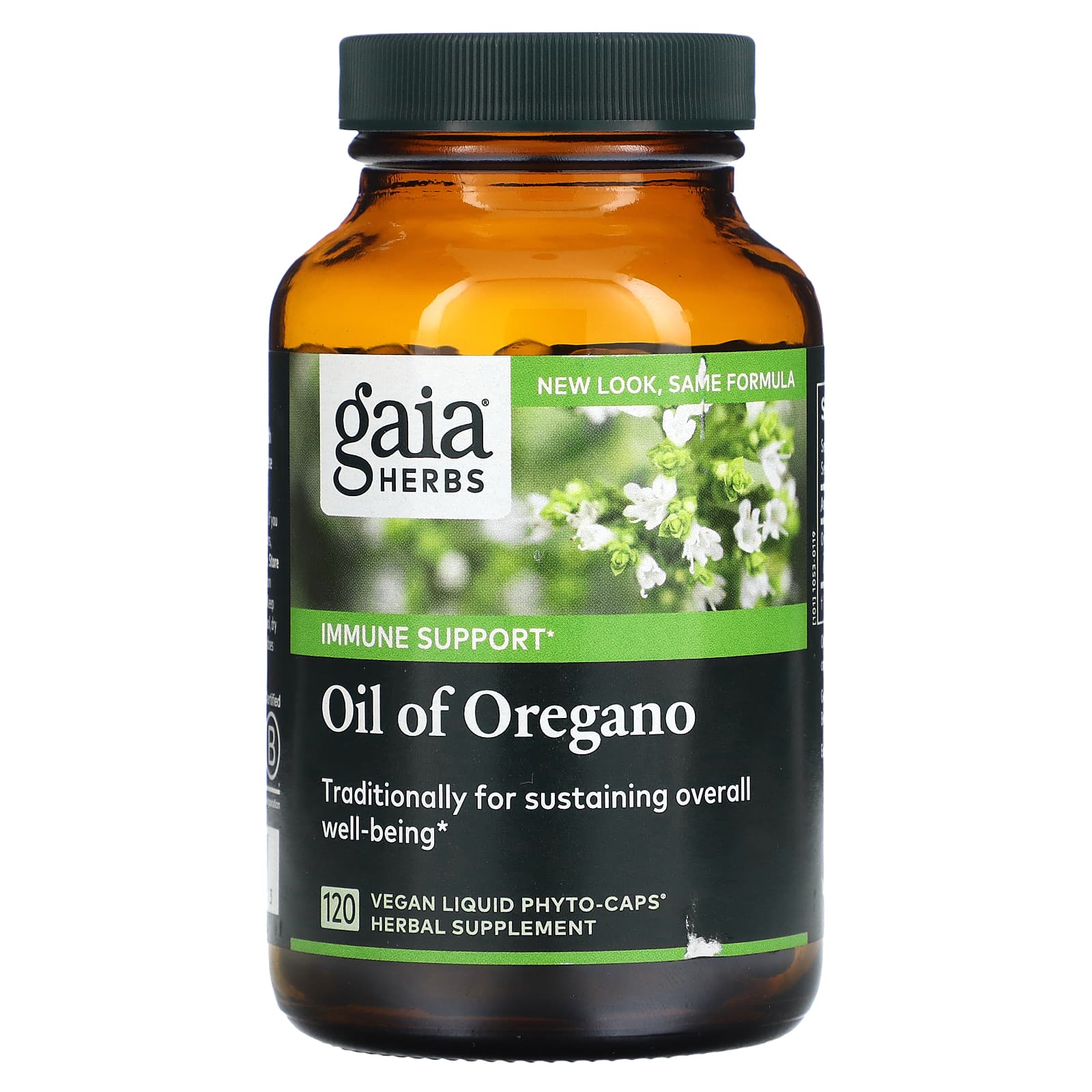 Gaia Herbs, Oil Of Oregano, 120 Capsules UPC 751063996693 | HiLife Vitamins