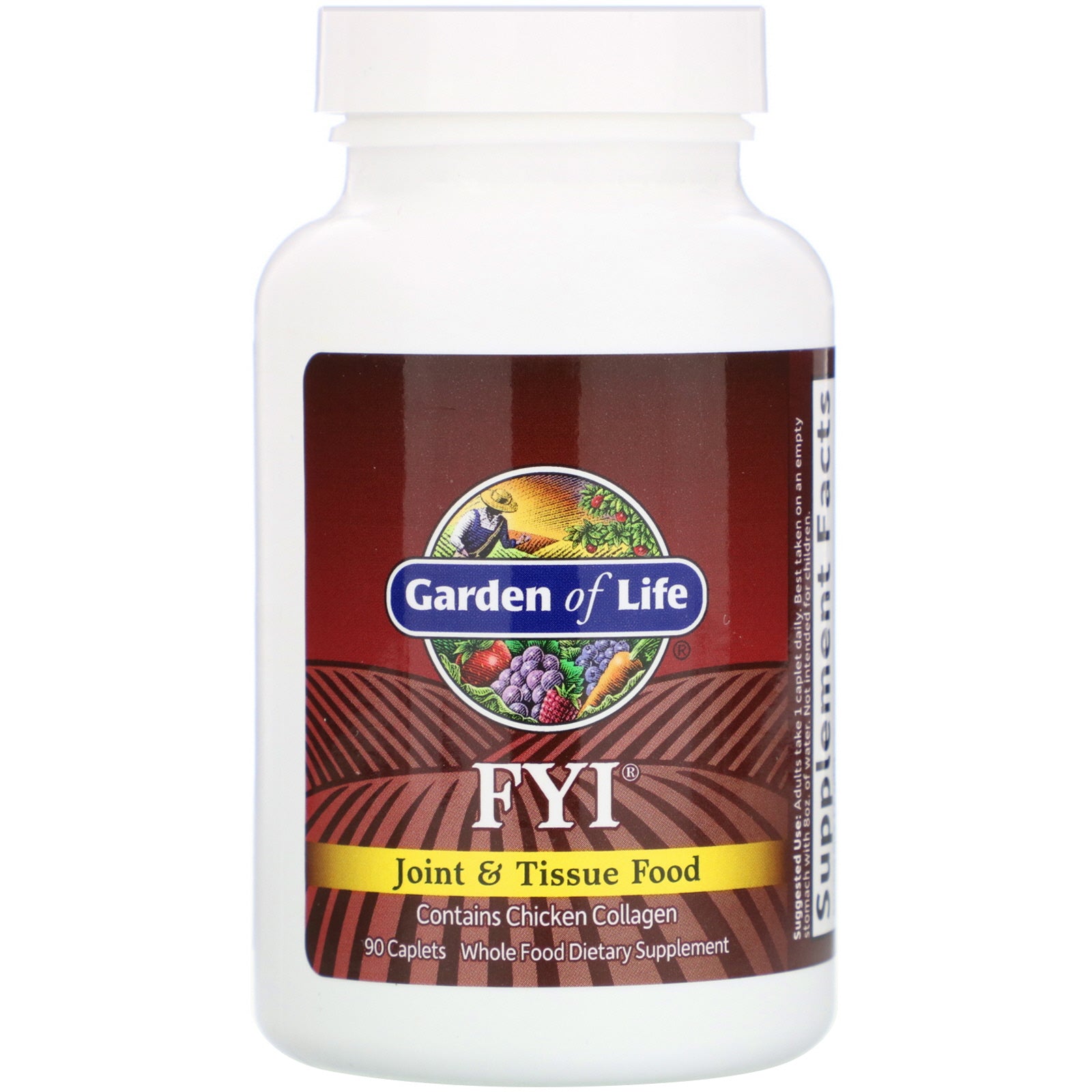 Garden of Life, FYI, 90 Caplets UPC 658010111249 | HiLife Vitamins