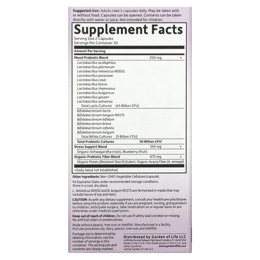 Garden of Life, Dr. Formulated Probiotics Mood+ Shelf Stable, 60 Capsules UPC 658010120043 | HiLife Vitamins