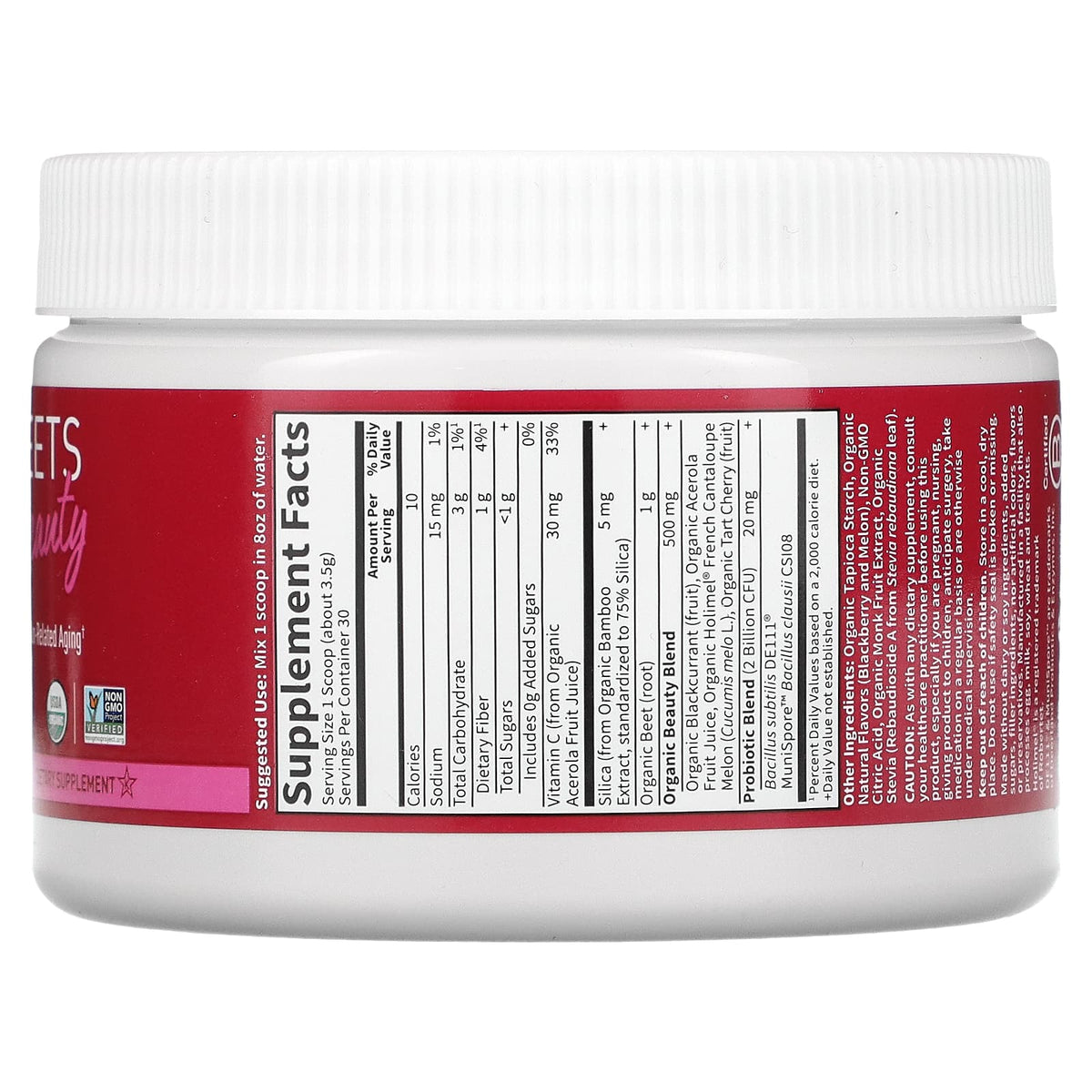 Garden Of Life, Beets Beauty Blackberry Melon, 3.7 oz HiLife Vitamins