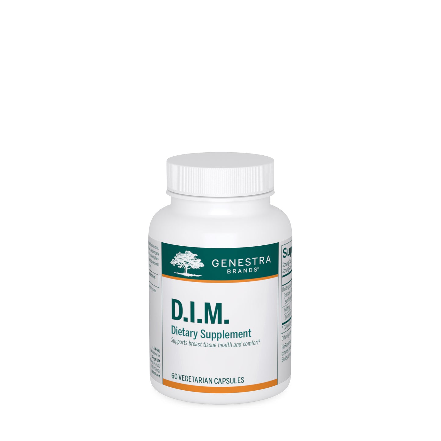 Genestra, D.I.M., 60 Vegetarian Capsules UPC 883196137008 | HiLife Vitamins