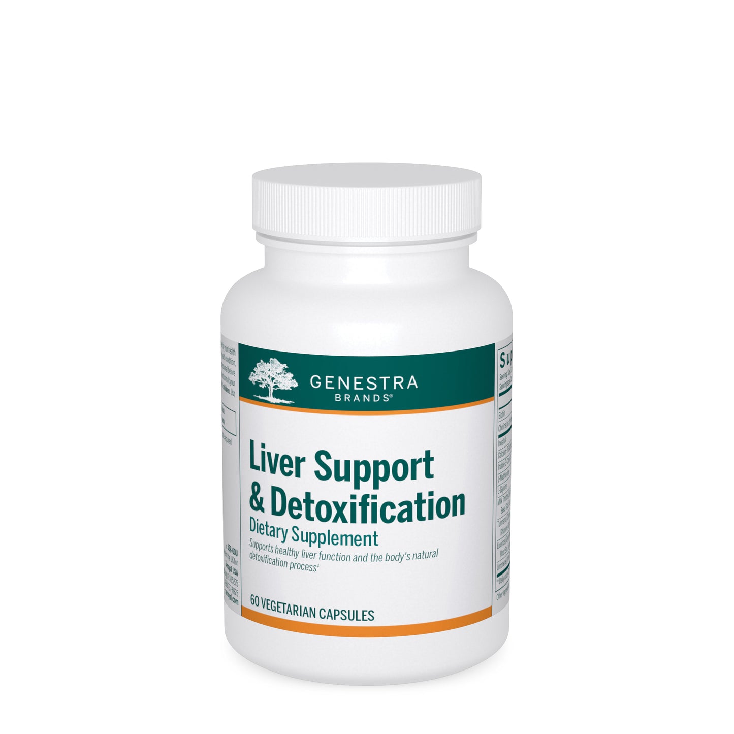 Genestra, Liver Support & Detoxification*, 60 Vegetarian Capsules UPC 883196145003 | HiLife Vitamins
