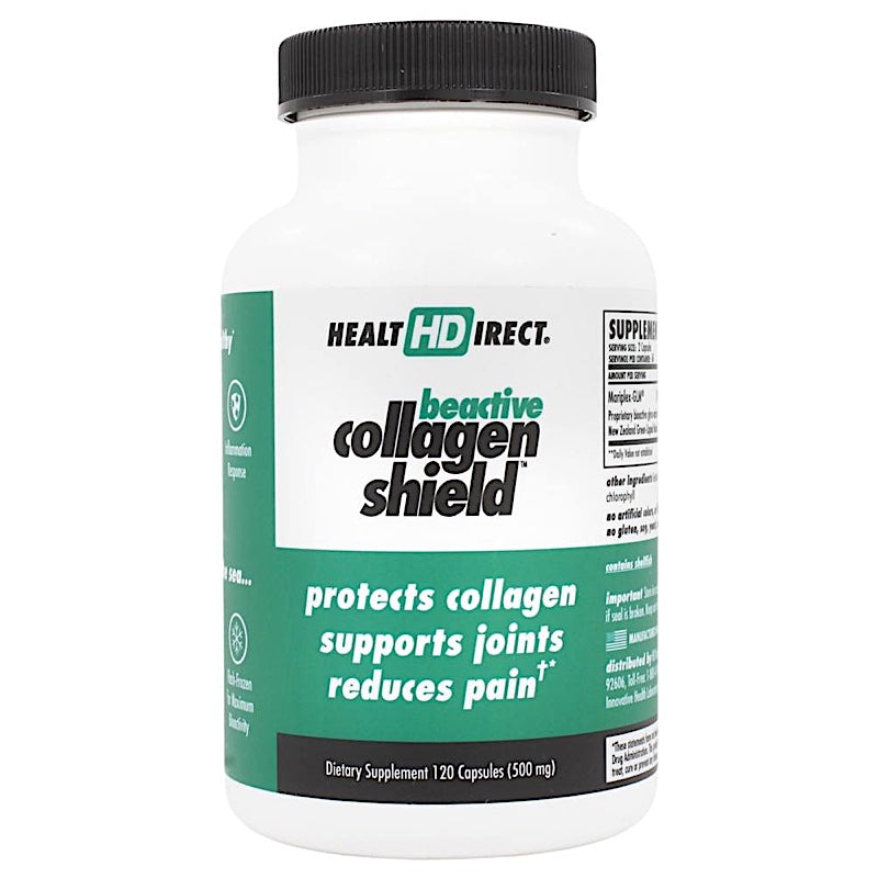 Health Direct, Beactive Collagen Shield, 120 Capsules UPC 814599002525 | HiLife Vitamins