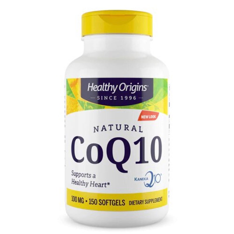 Healthy Origins, Coq10 100 mg Kaneka Q10, 150 Softgels UPC 603573350178 | HiLife Vitamins