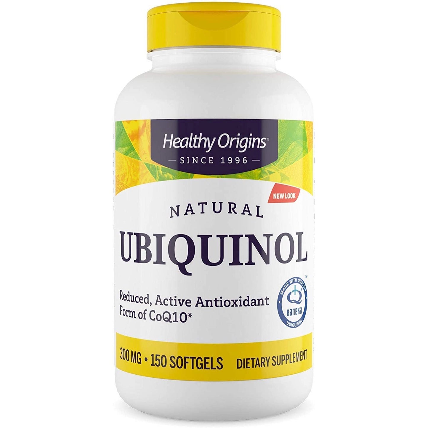 Healthy Origins, Ubiquinol 300 mg Active Form Of Coq10, 150 Softgels UPC 603573364953 | HiLife Vitamins