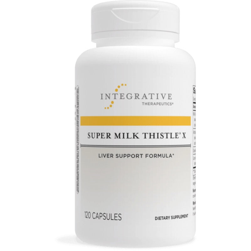 Integrative Therapeutics, Super Milk Thistle, 120 Veg Capsules UPC 871791002135 | HiLife Vitamins