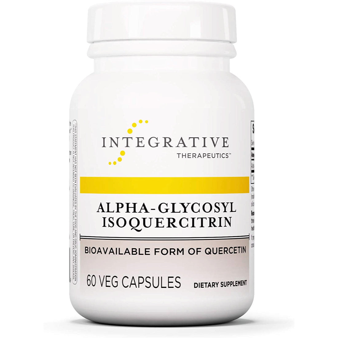 Integrative Therapeutics, Alpha-Glycosyl Isoquercitrin, 60 Capsules UPC 871791100039 | HiLife Vitamins