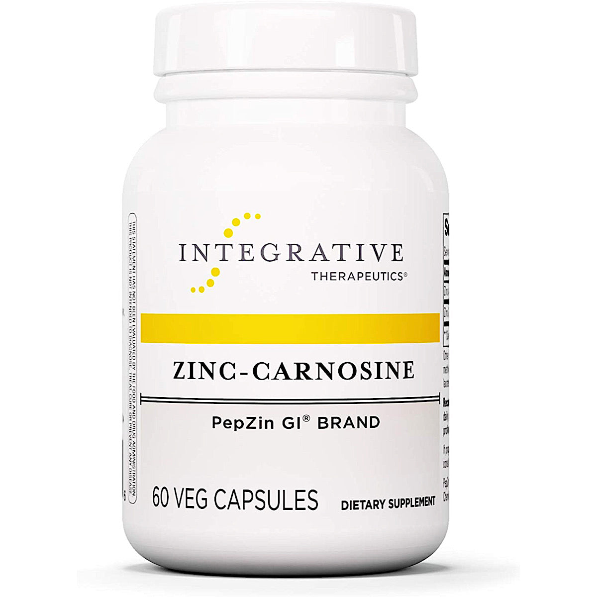 Integrative Therapeutics, Zinc Carnosine, 60 Veg Capsules UPC 871791100336 | HiLife Vitamins