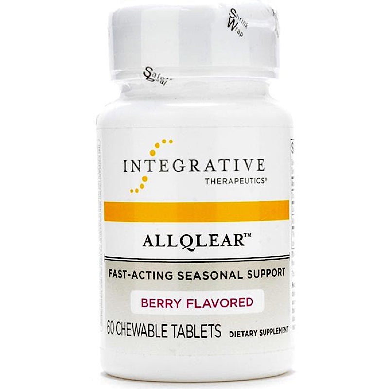 Integrative Therapeutics, AllQlear™- Berry Flavored, 60 Tablets UPC 871791107106 | HiLife Vitamins