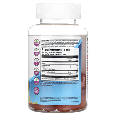 Kal, Vitamin D-Rex Gummy, 60 Gummies UPC 021245581338 | HiLife Vitamins
