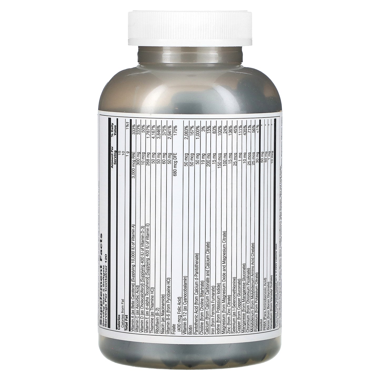 Kal, Soft Multiple, High Potency, 240 Softgels UPC 021245727002 | HiLife Vitamins