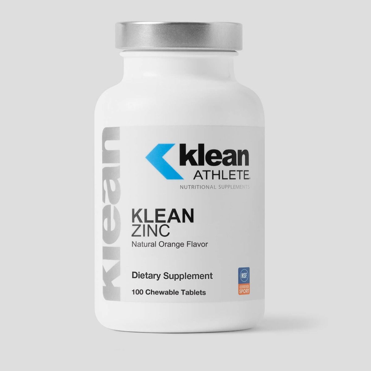 Klean Athlete, KLEAN ZINC CHEWABLES, 10 UPC 310539979815 | HiLife Vitamins
