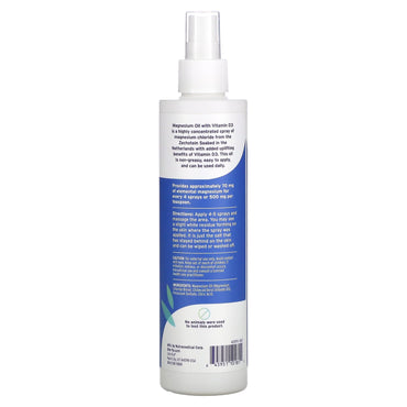 Life-Flo, Magnesium Oil Spray, With Vitamin D3, 8 Oz UPC 645951101811 | HiLife Vitamins
