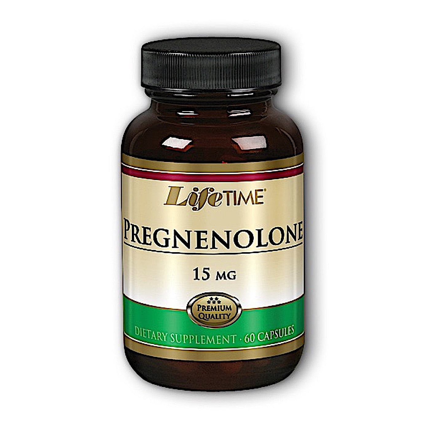 Lifetime, Pregnenolone, 60 Capsules UPC 053232204104 | HiLife Vitamins