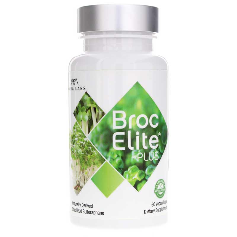 Mara Labs, BrocElite Plus, 60 Vegan Capsules UPC 860060001467 | HiLife Vitamins