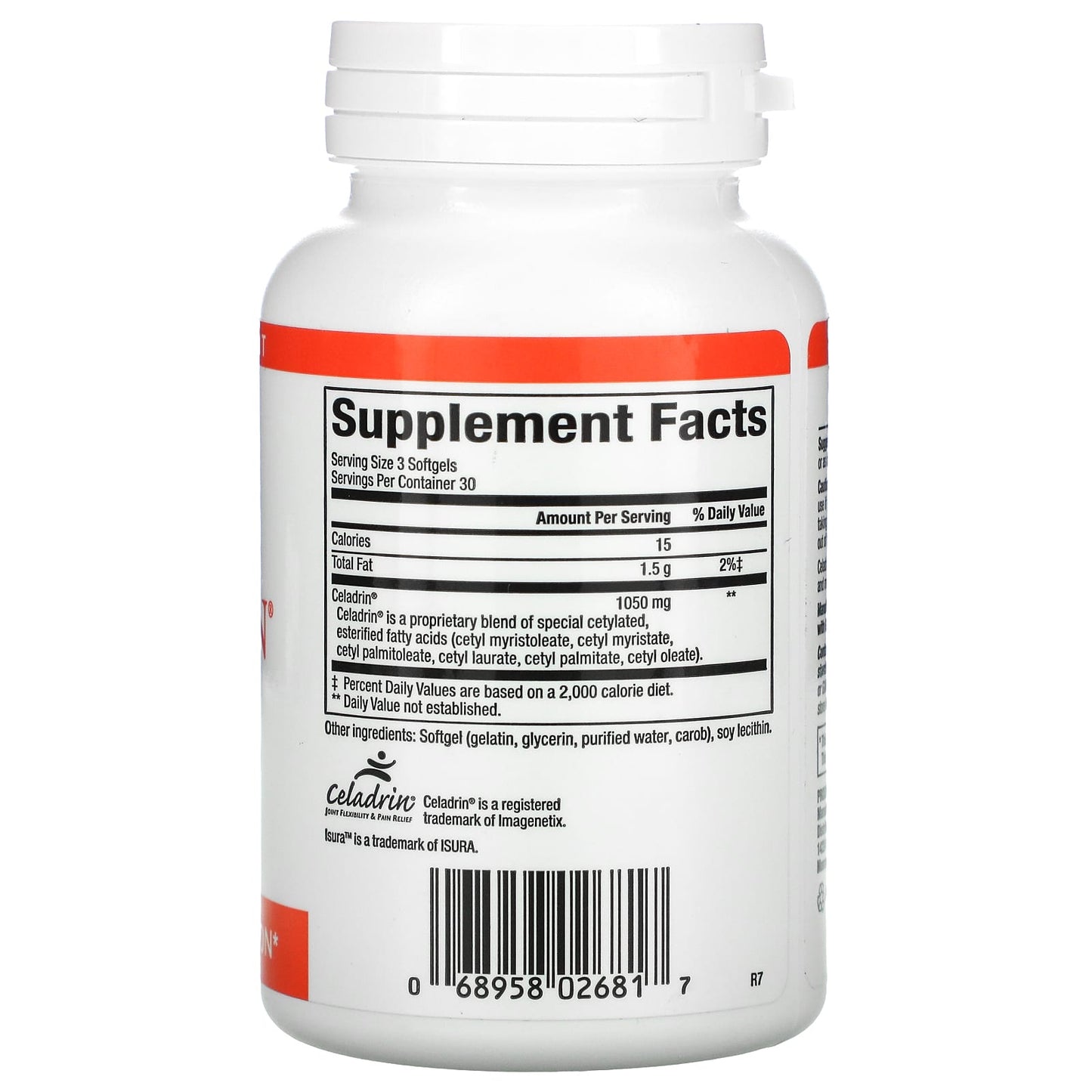 Natural Factors, Celadrin, Joint Health, 90 Softgels UPC 068958026817 | HiLife Vitamins