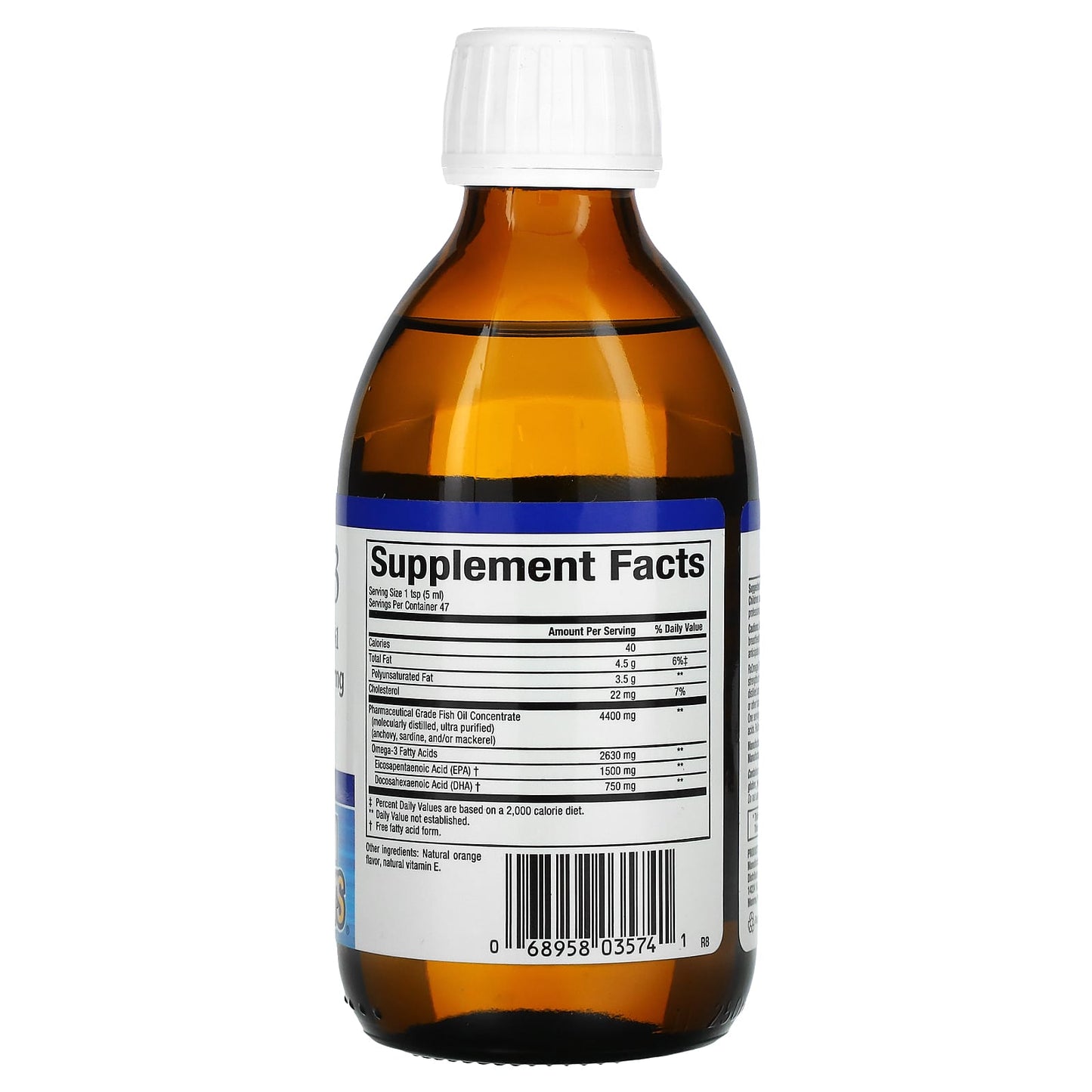 Natural Factors, al Orange, 8 Oz UPC 068958035741 | HiLife Vitamins