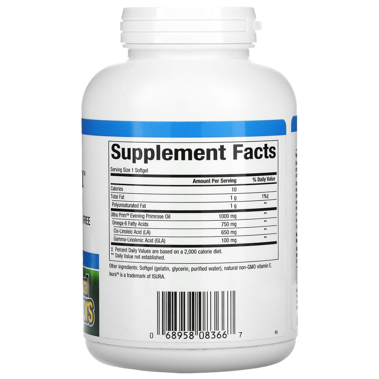 Natural Factors, OmegaFactors, Ultra Prim, Evening Primr, 240 Softgels UPC 068958083667 | HiLife Vitamins