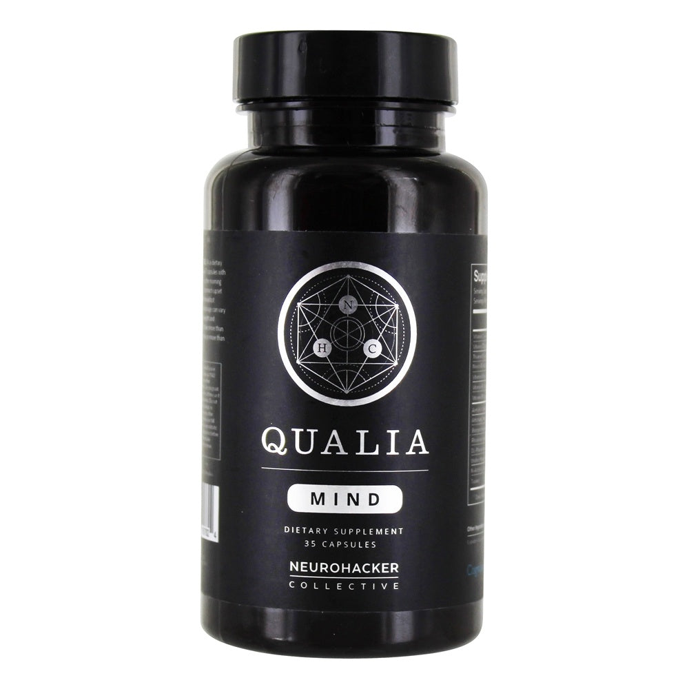 Neurohacker Collective, Qualia Mind, 35 Vegetarian Capsules UPC 667486957824 | HiLife Vitamins