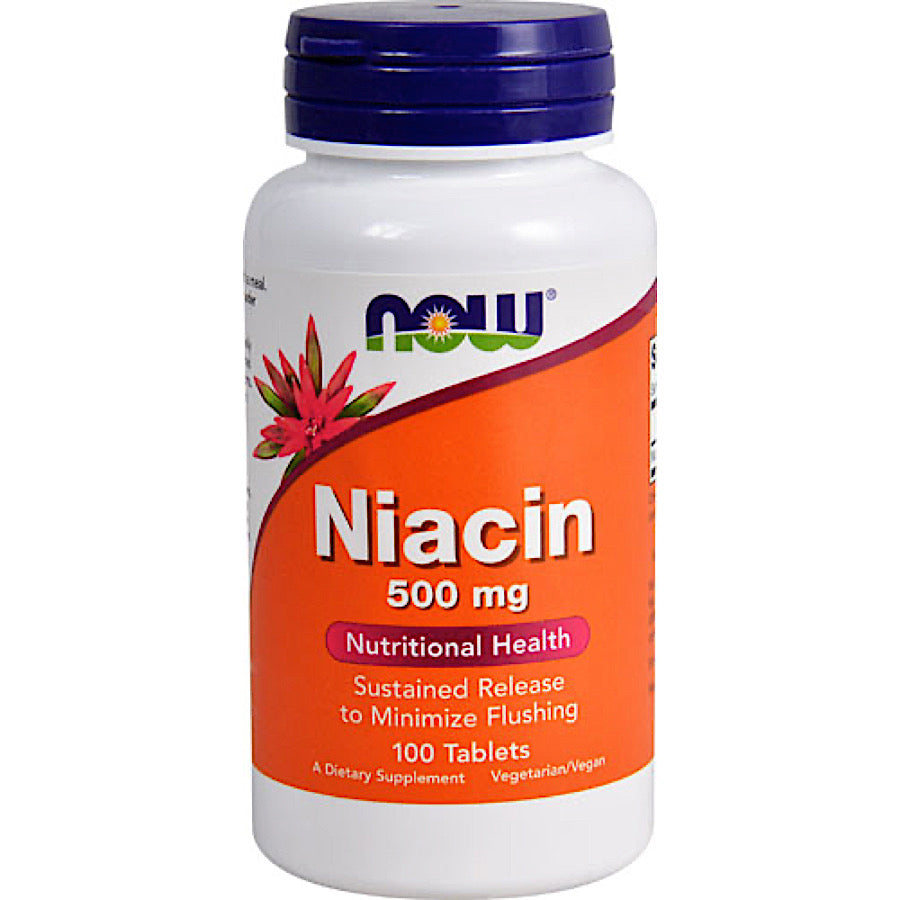Now Foods, Niacin 500 mg TR, 100 Tablets UPC 733739004802 | HiLife Vitamins