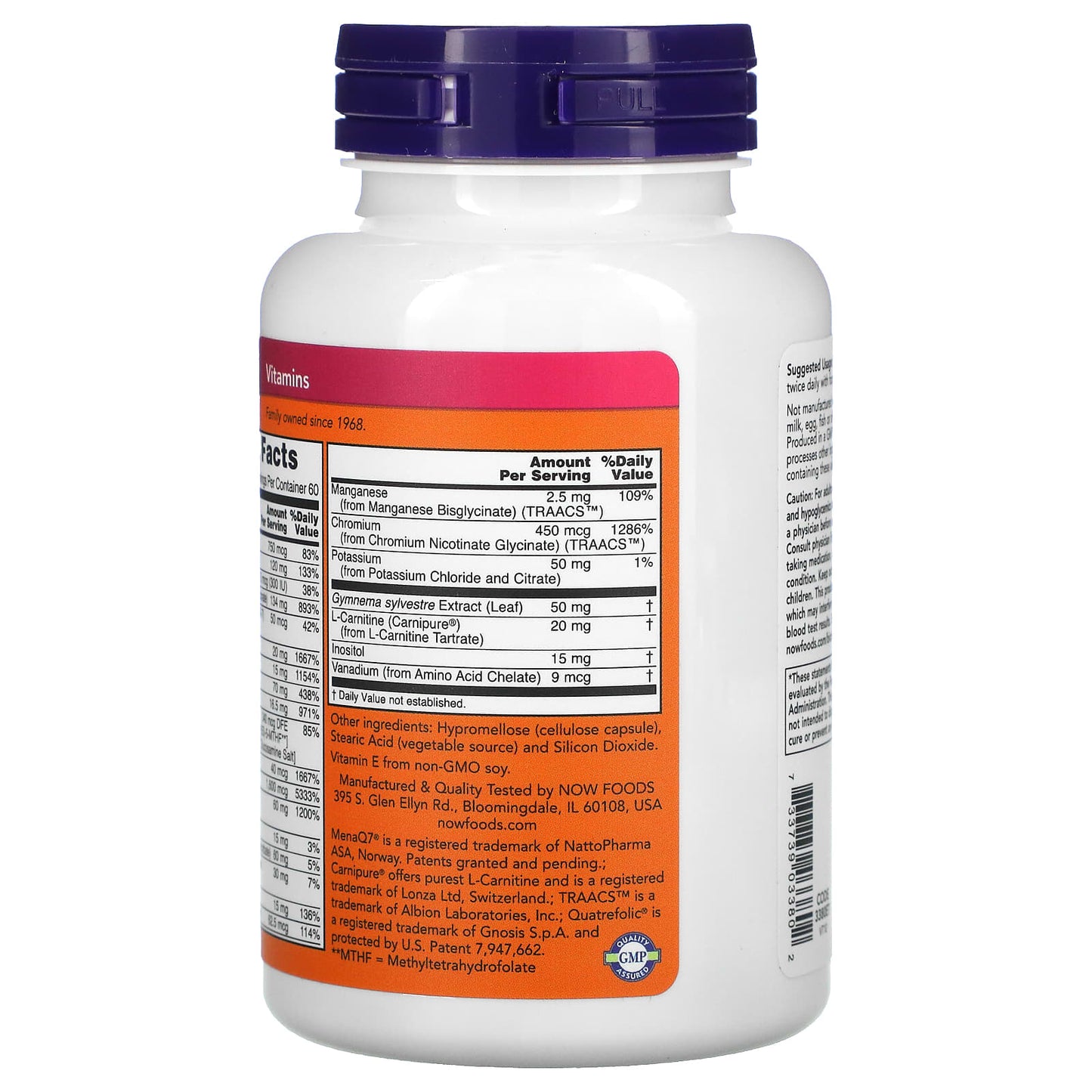 Now Foods, TRUE BALANCE MULTI - NEW 120, 120 Capsules UPC 733739033802 | HiLife Vitamins