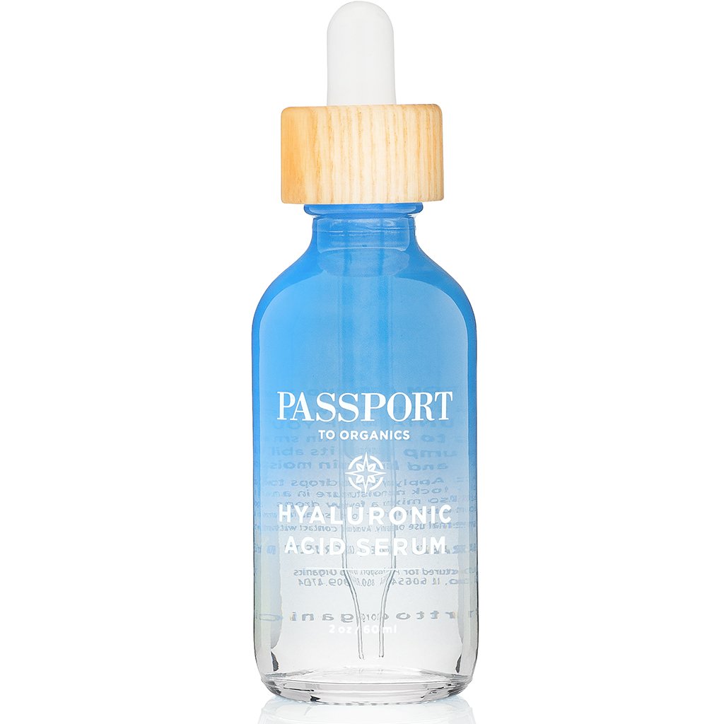 Passport To Organics, Hyaluronic Acid Serum - 100% Pure Of A 1% Solution - High Strength, 2 Oz UPC 794504426212 | HiLife Vitamins