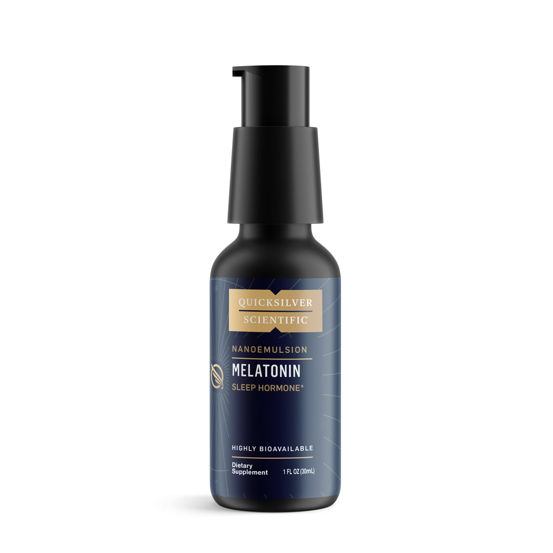 Quicksilver Scientific, Nanoemulsified Melatonin, 1 fl oz UPC 752830605138 | HiLife Vitamins