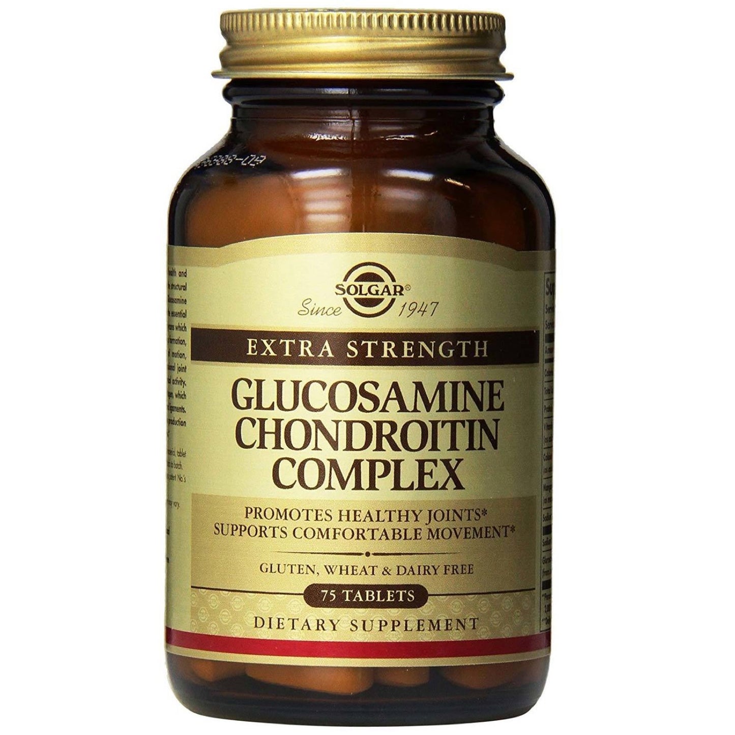 Solgar, Glucosamine Chondroitin Comp, 60 Tablets UPC 033984012875 | HiLife Vitamins