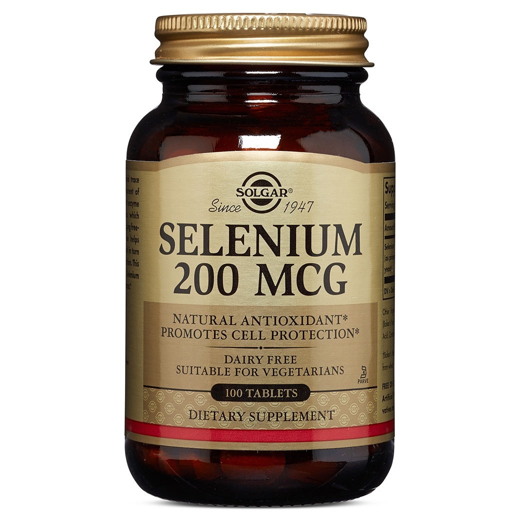 Solgar, Selenium 200 Mcg, 100 Tablets UPC 033984025417 | HiLife Vitamins