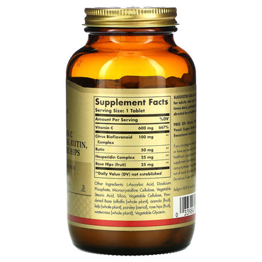 Solgar, Hy-C, 250 Tablets UPC 033984014428 | HiLife Vitamins